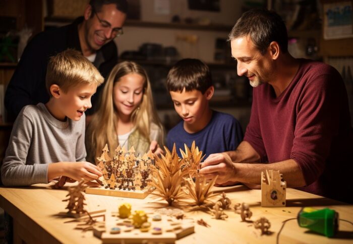 De kracht van familie knutseltijd