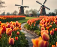 Ontspannen wandelen en fietsen door de natuur van nederland
