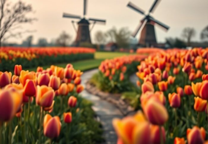 Ontspannen wandelen en fietsen door de natuur van nederland