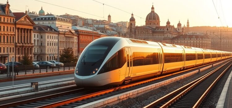 Treinreizen door steden: een milieuvriendelijke keuze